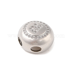 Rack Plating Brass & Cubic Zirconia Pendants&nbsp;KK-Z047-07P-R-RS