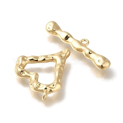 Brass Toggle Clasps&nbsp;LS-KK-H480-01G