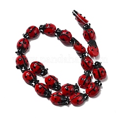 Handmade Lampwork Beads Strands&nbsp;X1-LAMP-TD001-3