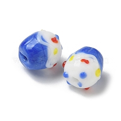 Handmade Lampwork Bumpy Beads&nbsp;LAMP-M022-01D