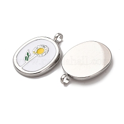 304 Stainless Steel Enamel Pendants&nbsp;STAS-P406-23P