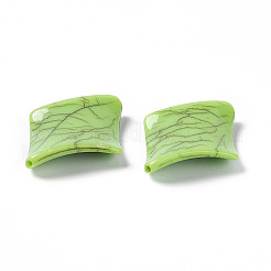 Crackle Opaque Acrylic Beads&nbsp;OACR-C006-47