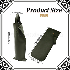 PU Leather Wine Bottle Bag&nbsp;AJEW-WH20033-062D