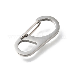 304 Stainless Steel Keychain Clasps&nbsp;STAS-U051-02A-P
