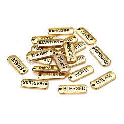 Tibetan Style Alloy Rectangle Pendants&nbsp;TIBEP-YW0001-24C-AG-RS