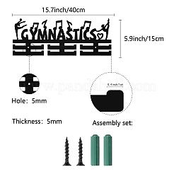 Fashion Wood Medal Hanger Holder&nbsp;ODIS-WH0041-151