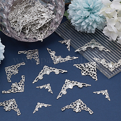 100Pcs 4 Styles Iron Filigree Joiners Sets&nbsp;IFIN-PH0002-18P