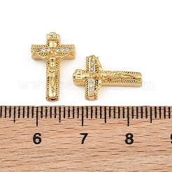 Easter Brass Micro Pave Clear Cubic Zirconia Pendants&nbsp;CU-CBADC6C-10G-03