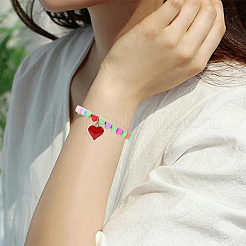 200Pcs 10 Colors Opaque Acrylic Beads&nbsp;MACR-YW0003-81