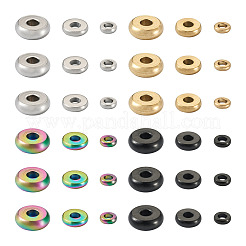 60Pcs 12 Style 304 Stainless Steel Spacer Beads&nbsp;STAS-PJ0001-34