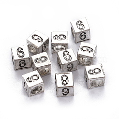 Alloy European Beads&nbsp;LS-PALLOY-WH0065-52I