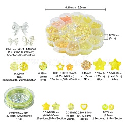 DIY Acrylic & ABS Plastic Imitation Pearl Beads Bracelets Jewelry Making Kits&nbsp;DIY-FS0006-24A