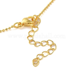 Rack Plating Brass Ball Chain Necklaces&nbsp;NJEW-K256-02G