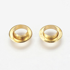 Brass Eyelets Ring&nbsp;KK-WH0004-05G-10mm