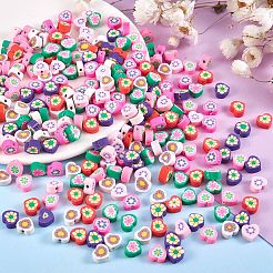 315Pcs 7 Colors Handmade Polymer Clay Beads&nbsp;CLAY-SZ0001-84