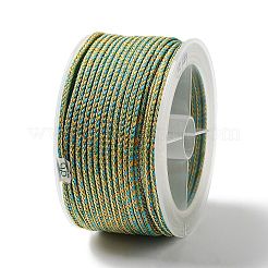 14M Two Tone Polyester Braided Cord&nbsp;OCOR-G015-02A-09