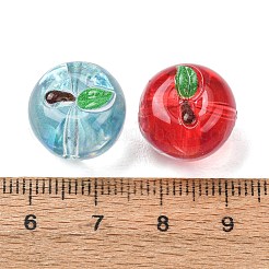 Electroplate Transparent Resin Imitation Food Beads&nbsp;RE-CBABCB4-02