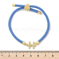 Adjustable Nylon Cord Bracelets&nbsp;X-BJEW-C096-01G-08