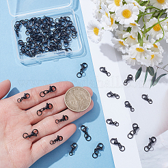60Pcs 2 Styles 304 Stainless Steel Lobster Claw Clasps&nbsp;STAS-UN0064-84EB