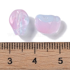 Baking Paint Glass Beads&nbsp;GLAA-S202-17N