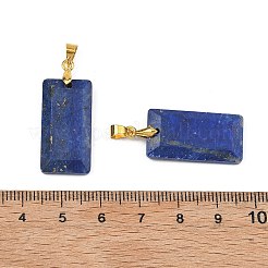 Dyed Natural Lapis Lazuli Faceted Pendants&nbsp;G-L623-03G-05
