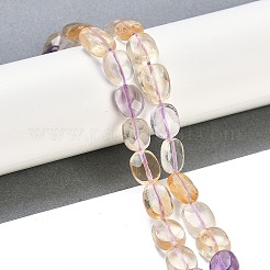 Natural Ametrine Beads Strands&nbsp;G-B125-K01-01