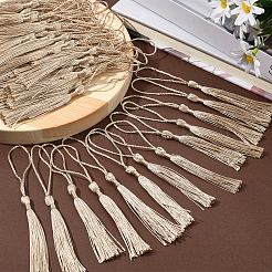 100Pcs Polyester Tassel Big Pendant Decorations&nbsp;FIND-SC0002-37