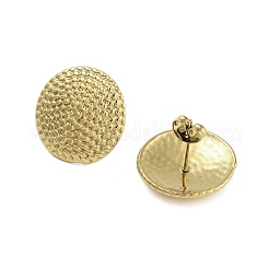 Ion Plating(IP) 304 Stainless Steel Stud Earrings for Women&nbsp;EJEW-N054-28G