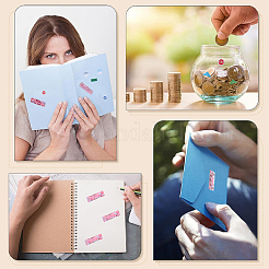 6 Sets 2 Styles Rectangle Paper Self Adhesive Category Labels Stickers&nbsp;DIY-GF0008-49