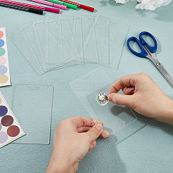 Transparent Acrylic Badge&nbsp;AJEW-WH0554-48C