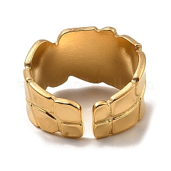 304 Stainless Steel Open Cuff Rings&nbsp;RJEW-Z018-05G