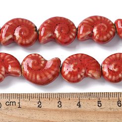 Ocean Series Handmade Porcelain Beads&nbsp;PORC-R002-03G
