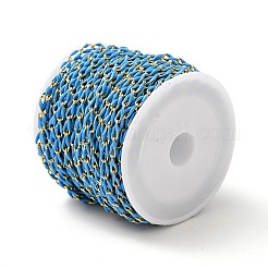 Brass Enamel Curb Chains&nbsp;CHC-C003-13G-10