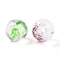 Baking Paint Transparent Glass Beads&nbsp;X1-DGLA-R053-10mm-M