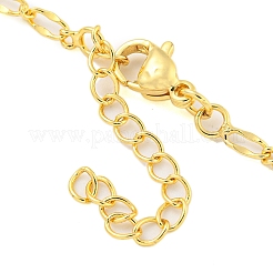 Brass Micro Pave Clear Cubic Zirconia Pendant Necklaces&nbsp;LS-NJEW-M220-01D-G