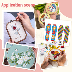 10Pcs 10 Colors Plastic Canvas Sheets for Embroidery&nbsp;DIY-AR0004-72