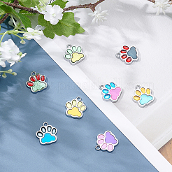 Zinc Alloy Enamel Pendants&nbsp;ENAM-PH0001-47-RS