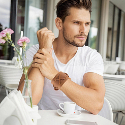 Imitation Leather Cord Bracelets for Men&nbsp;BJEW-CL0001-55B