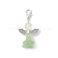 Transparent Acrylic Angel Pendant Decorations&nbsp;HJEW-JM04125