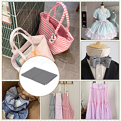 Stripe Cotton Fabric&nbsp;DIY-WH0671-390C