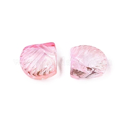 Baking Paint Transparent Glass Charms&nbsp;DGLA-N005-11