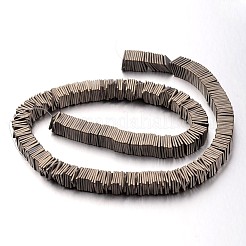 Electroplate Non-magnetic Synthetic Hematite Bead Strands&nbsp;G-F300-20B-F06