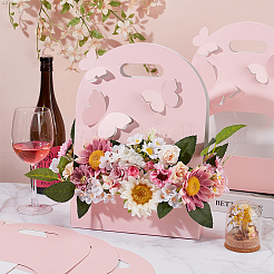Butterlfy Paper Floral Boxes&nbsp;LS-CON-WH0001-62B-01