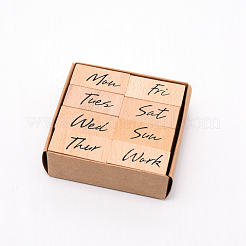 Wooden Stamps&nbsp;AJEW-WH0018-66B