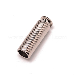 Zinc Alloy Cord Ends&nbsp;FIND-WH0091-67P