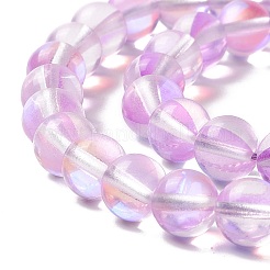 Synthetic Moonstone Beads Strands&nbsp;G-E573-02B-20
