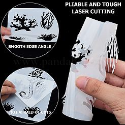 Human Face PET Drawing Painting Stencils Templates&nbsp;DIY-WH20097-020