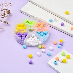 6 Colors Polymer Clay Bead Strands&nbsp;CLAY-YW0001-18