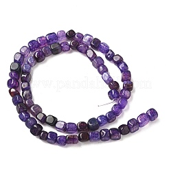Natural Dragon Veins Agate(Dyed & Heated) Beads Strands&nbsp;G-G177-E19-03
