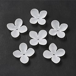 Transparent Acrylic Bead Caps&nbsp;MACR-J122-02